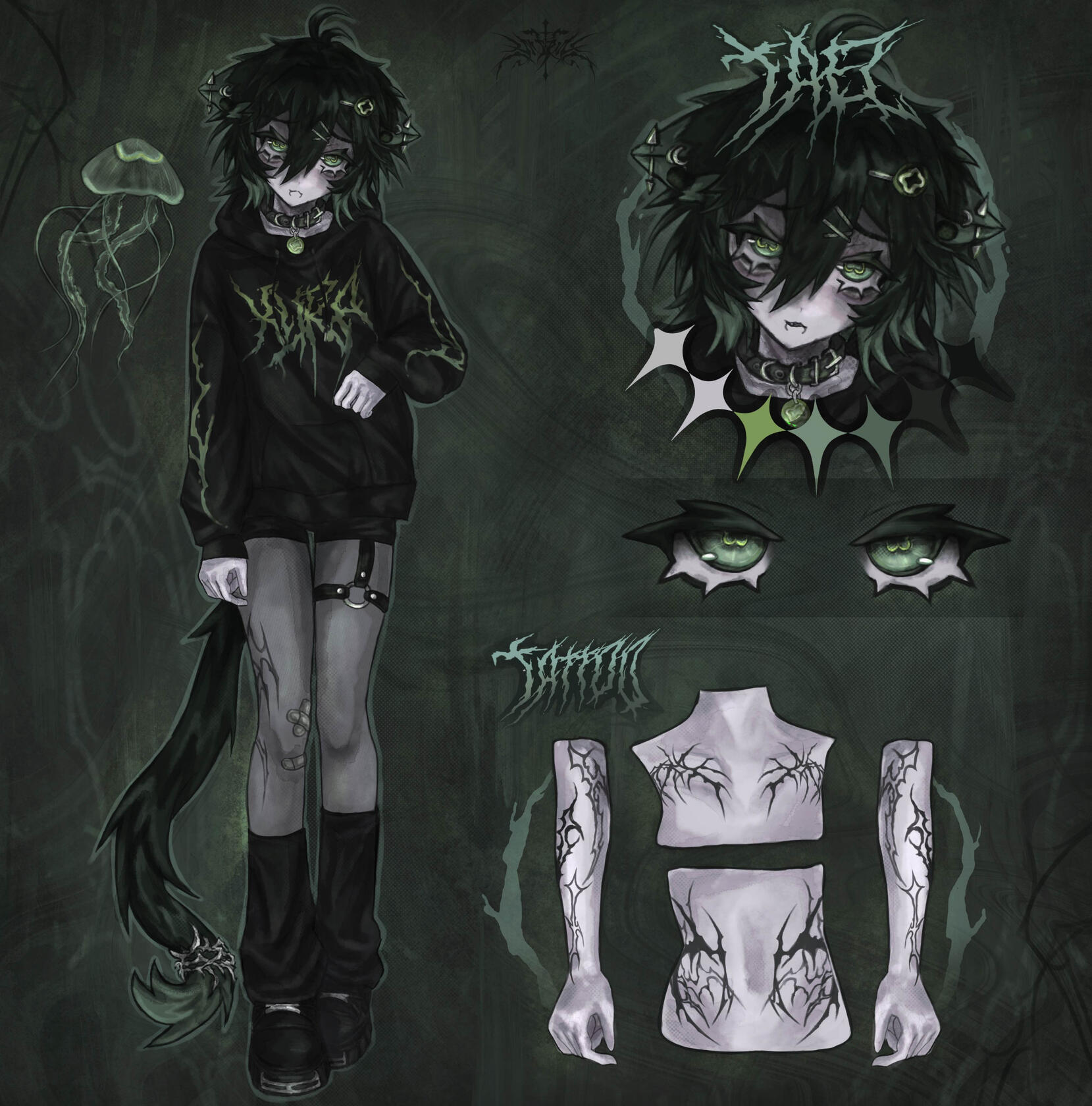 " tael " - character commission work 2025