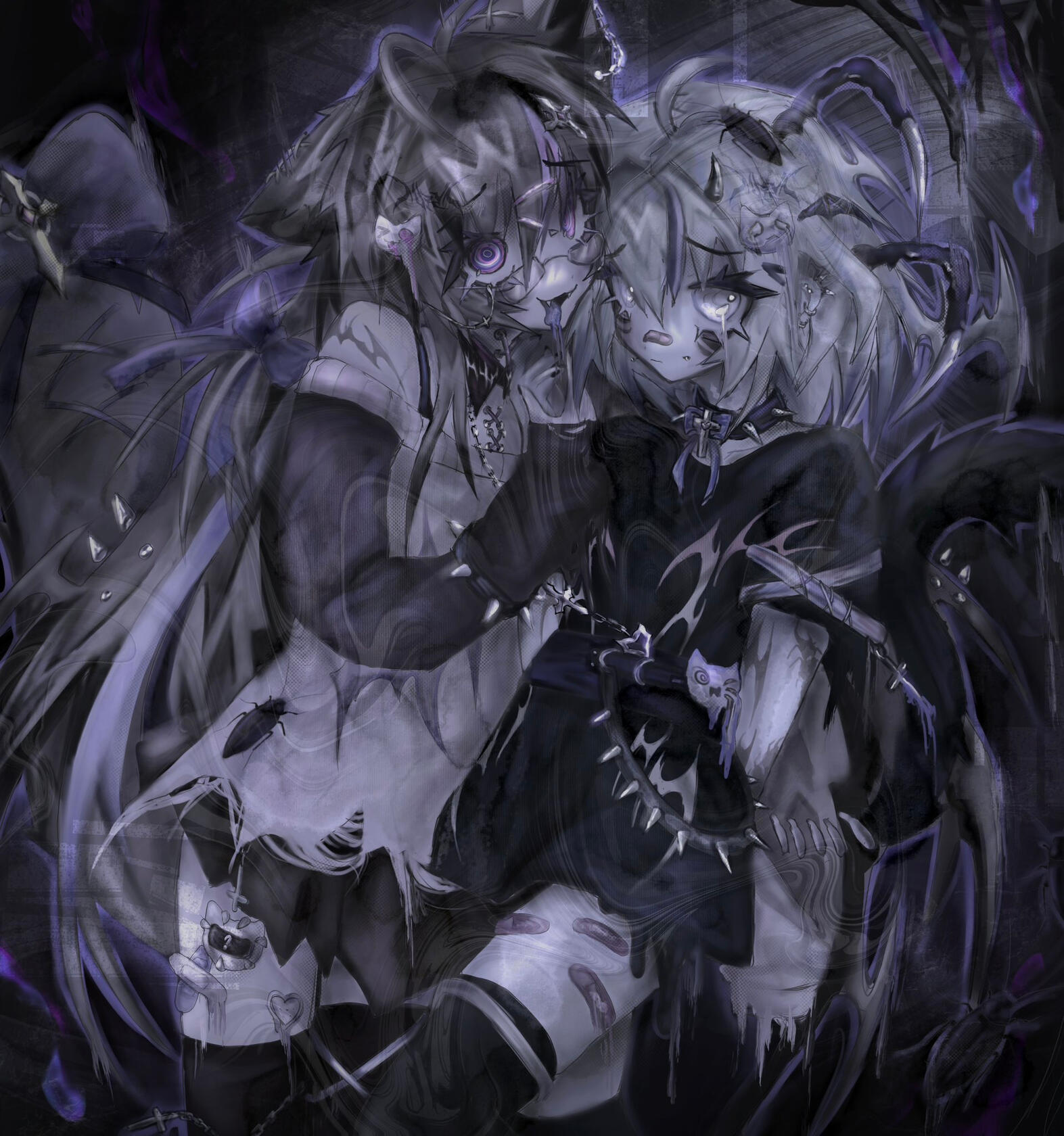 " lovers " - fanart work 2024