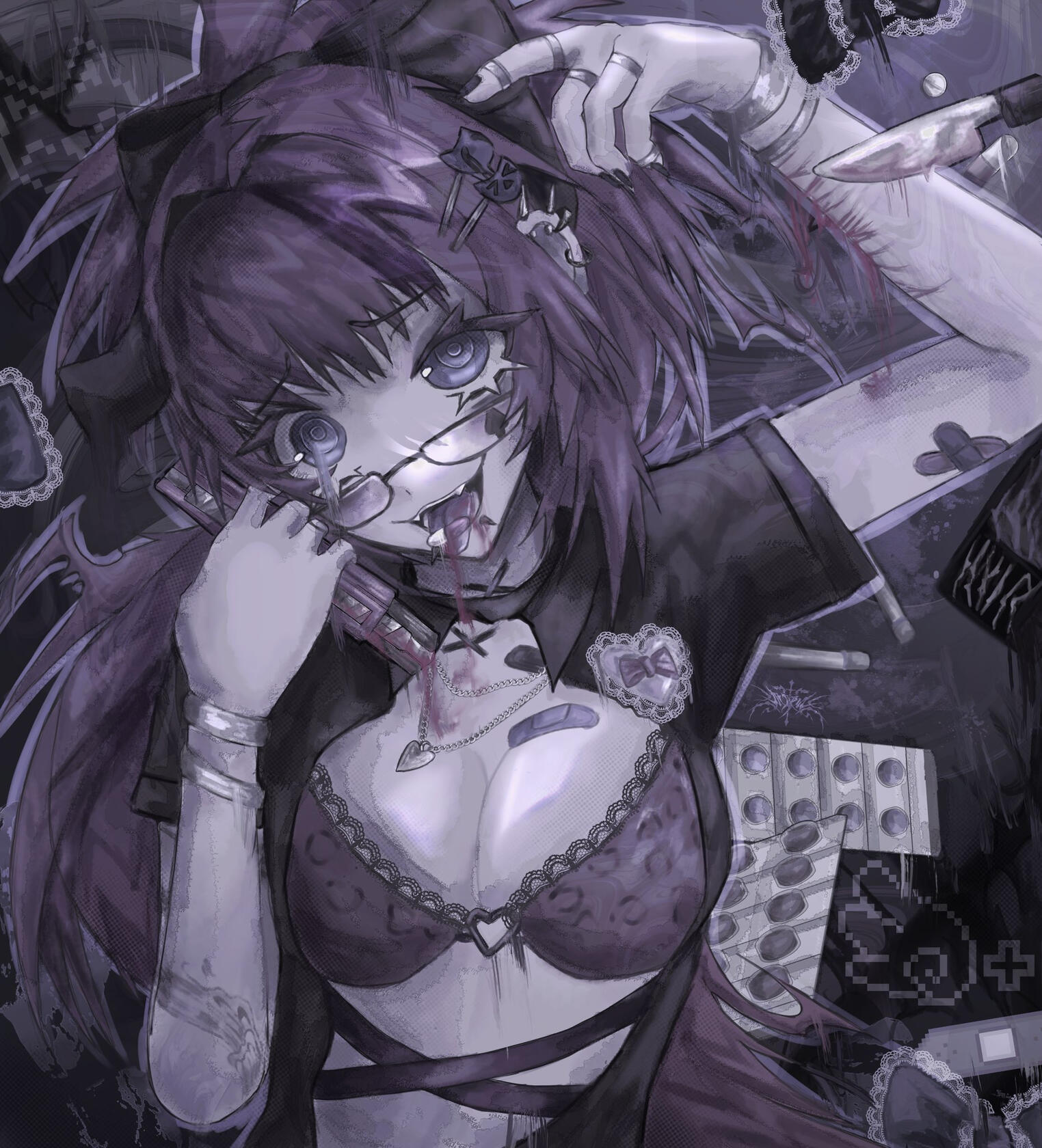 " nekozaki " - commission work 2024