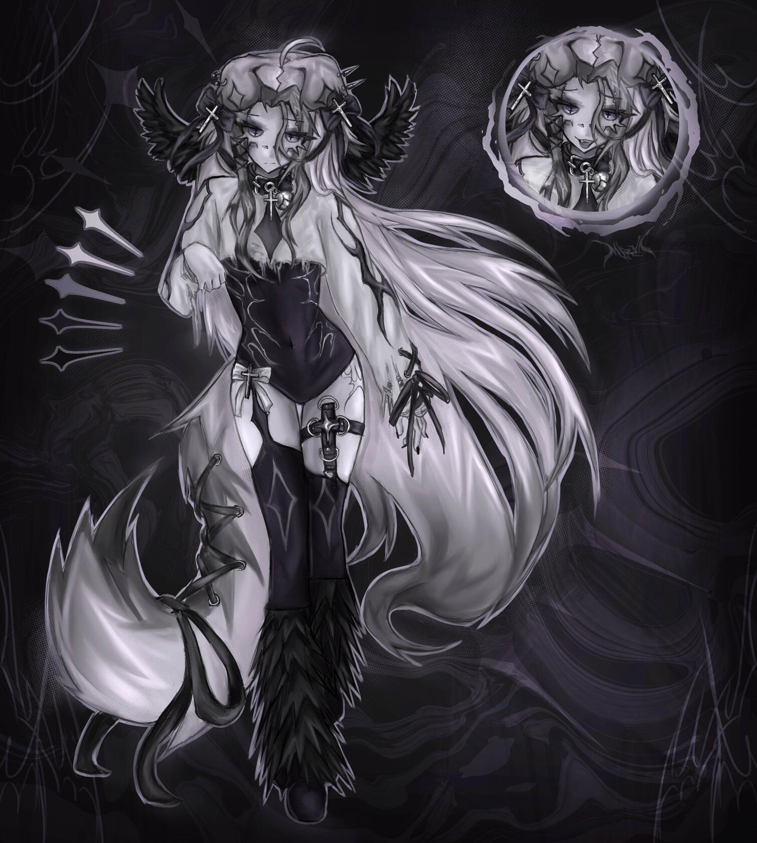 " kizu " - outfit commission work 2024