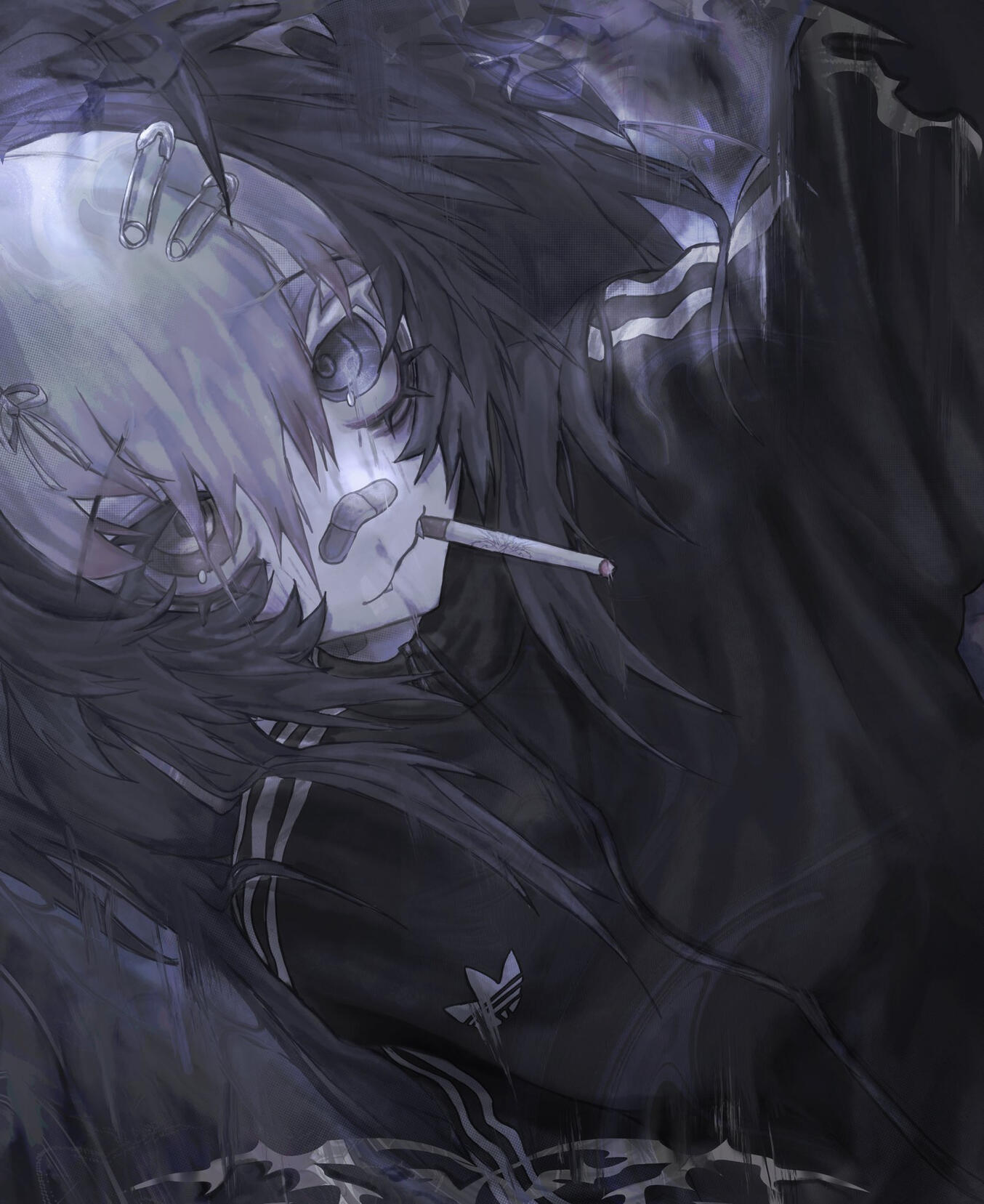 &quot; wearing adidas &quot; - personnal work 2025