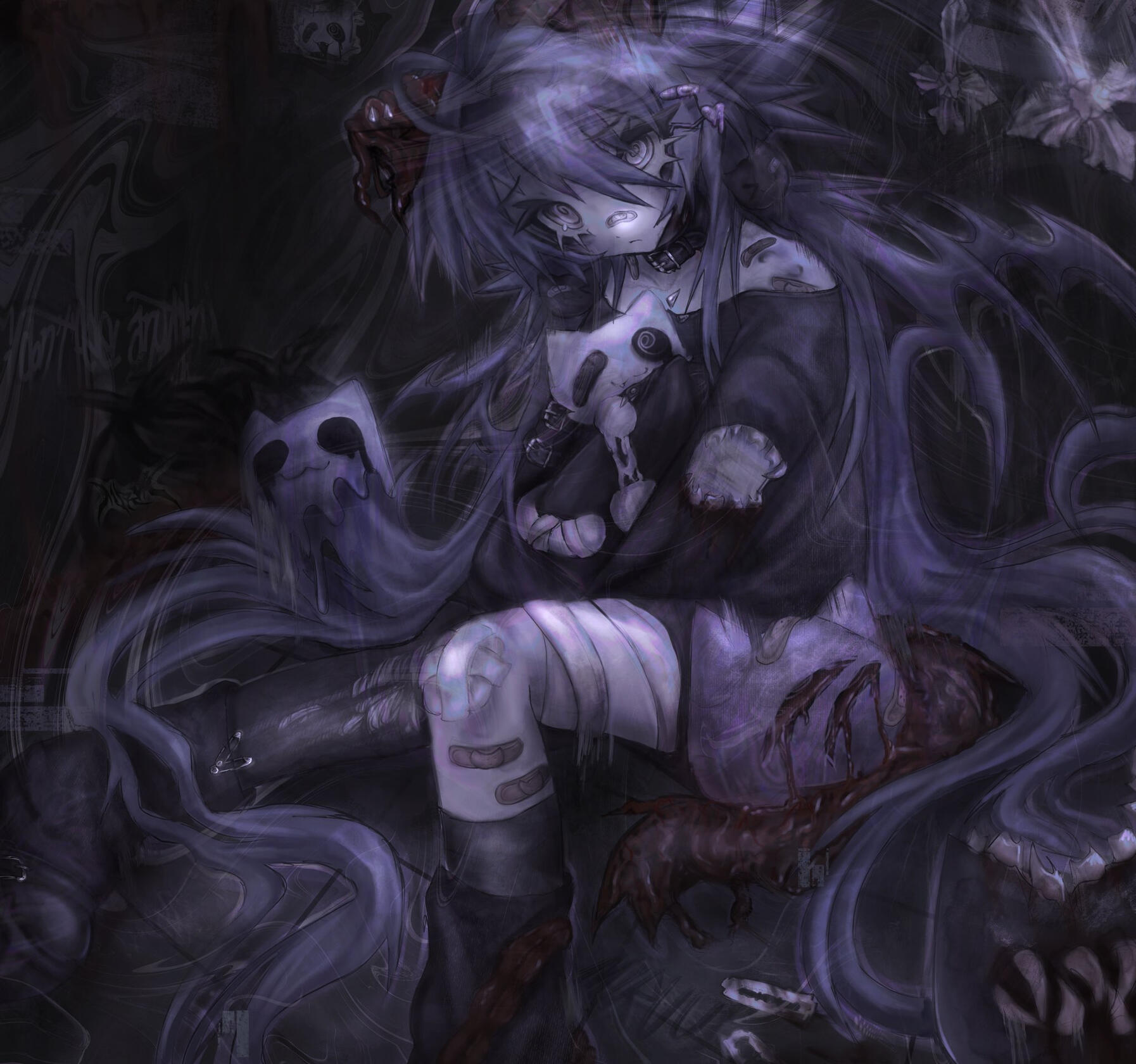 " scared " - personnal work 2024
