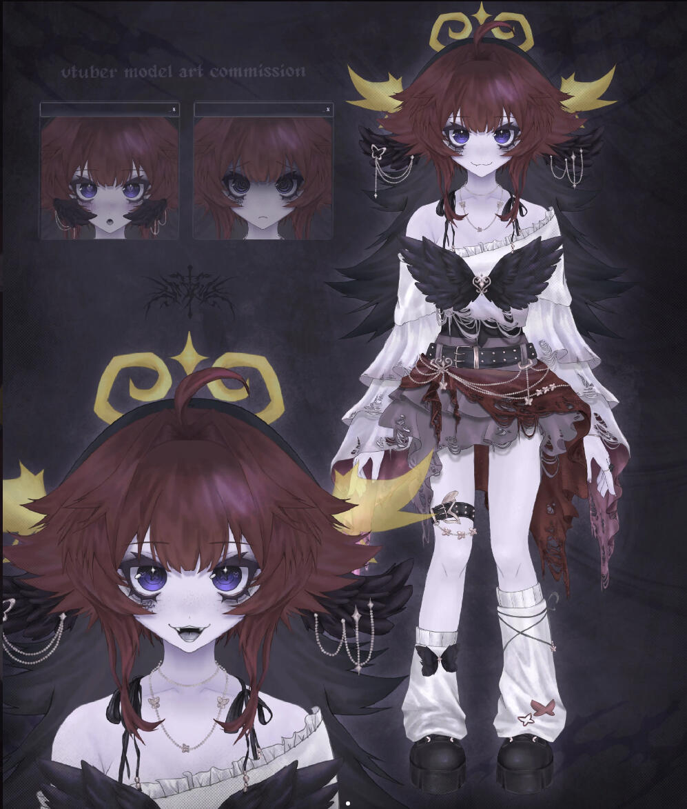 " kady vtuber " - commission work 2025